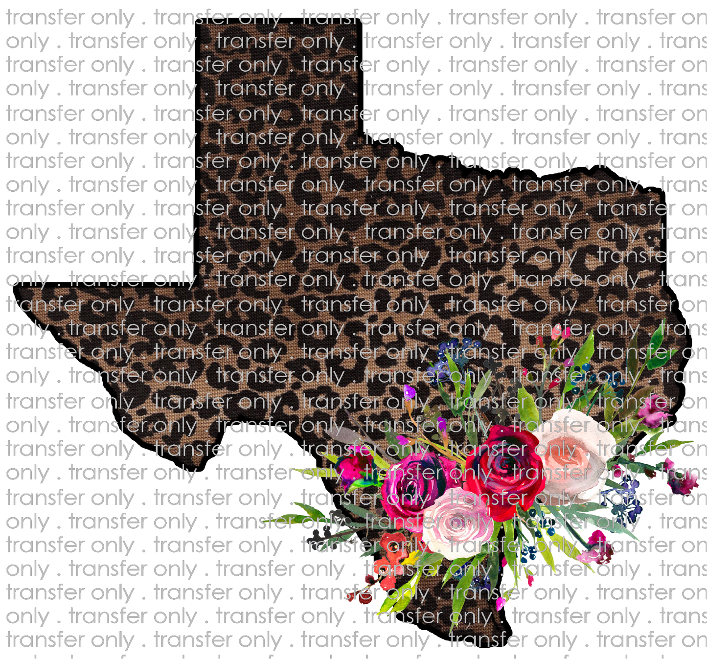 TX 17 Texas Leopard and Floral