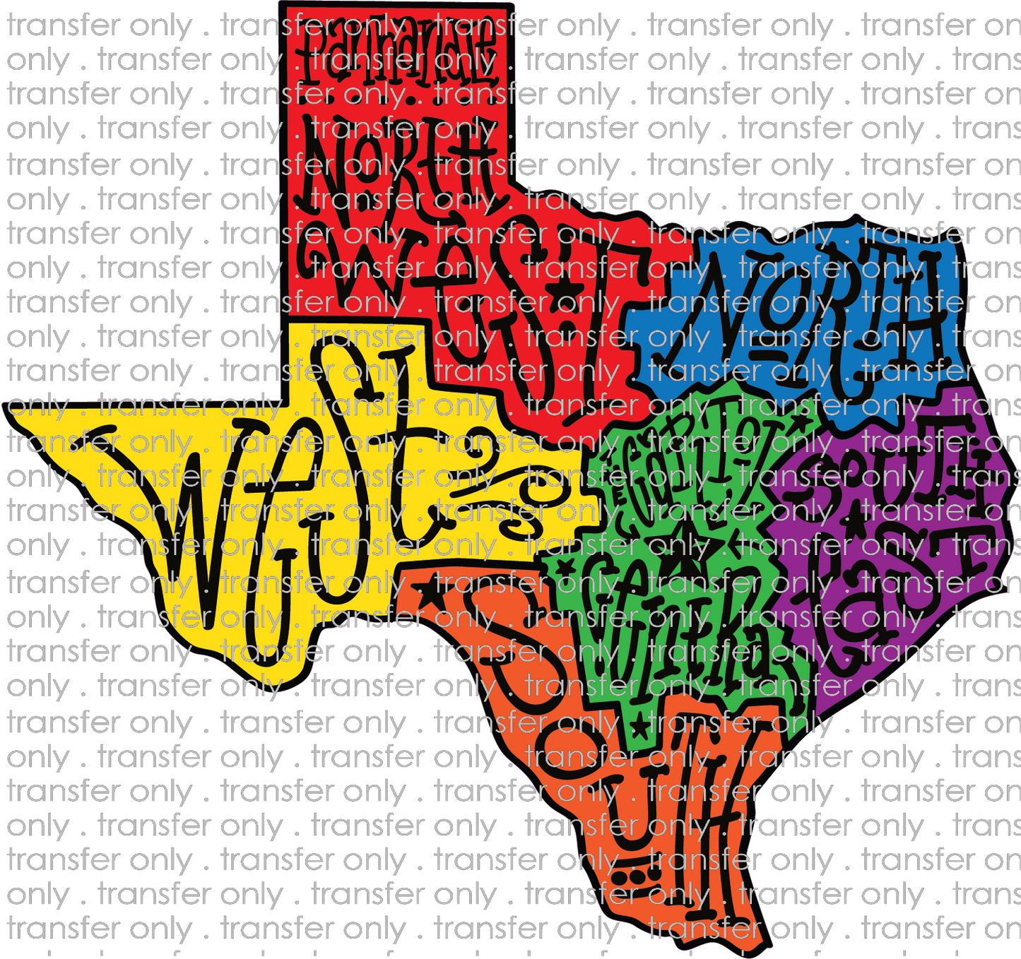 TX 32 Texas Regions