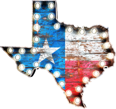 TX 96 Texas Flag