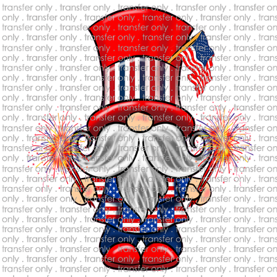 USA 64 July Gnome Girl