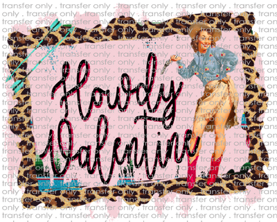 VAL 15 Howdy Valentine Leopard