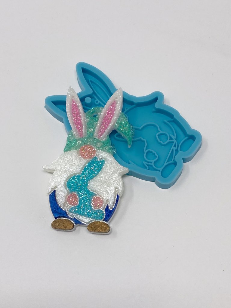 Hippity Hoppity Keychain Silicone Mold