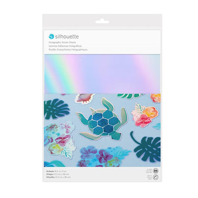 Silhouette Sticker Paper Holographic